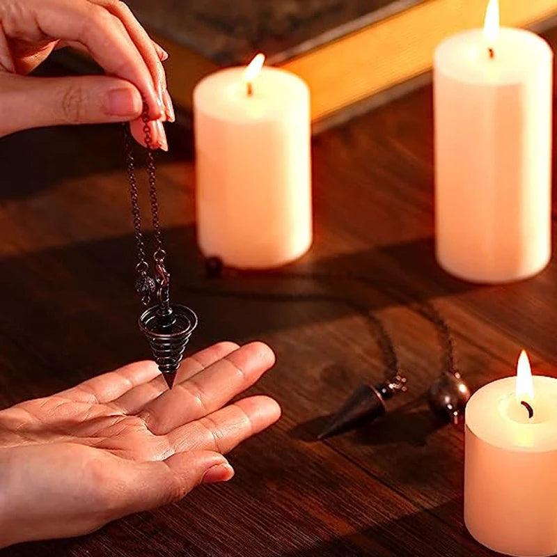 
Universe

Spiritual Growth

Spiritual Connection

Self-Discovery

Intuition

Inner Wisdom

Handcrafted

Energy Healing

Dowsing

Divination

Copper Pendulum

Answers