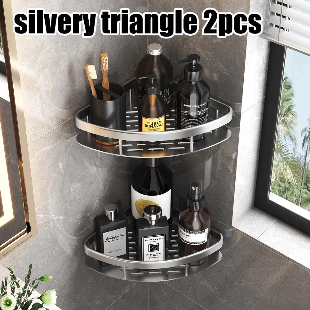 Corner Wall Shelf Wall Shelf Rectangular Shelf Home Decor Space-Saving Storage Modern Versatile Easy to Install