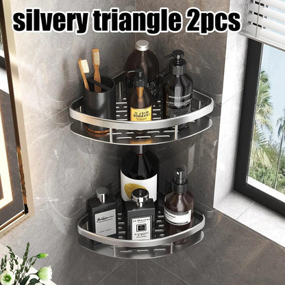 Corner Wall Shelf Wall Shelf Rectangular Shelf Home Decor Space-Saving Storage Modern Versatile Easy to Install