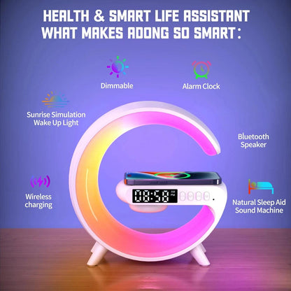 Wireless Alarm Clock

Wifi

Wake-Up Routines

Wake Up Music

Voice Control

Smart Home

Smart Features

Smart Alarm Clock

Sleep Tracking

Restful Sleep

Nightstand

Multiple Alarms

Modern Alarm Clock

Intelligent Alarm Clock

Easy to Use

Customizable

Compact Alarm Clock

App Control

App Connectivity

