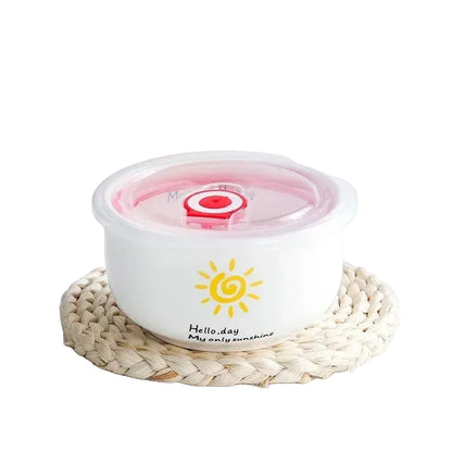 clHouse & Home
Japanese style noodle bowl Decorative ceramic cereal bowl Aesthetic kitchen supplies

Ceramic noodle bowl with lid Large ramen bowl cartoon Cute salad bowl with cover

Cartoon kitchen tableware Microwave safe ceramic food container Large soup bowl for home