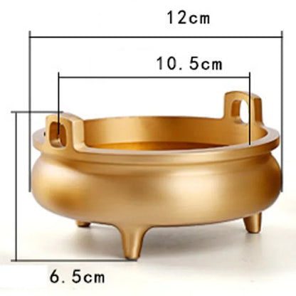 "Ding" pure copper tripod incense burner — CL House Candles & Fragrance