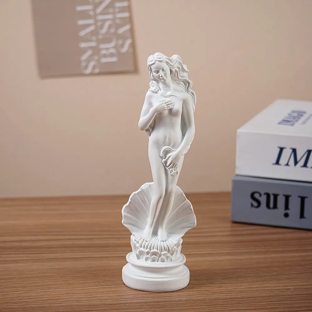 clHouse & Home
Aphrodite statue 

Greek mythology goddess decor

Goddess of beauty figurine

The Birth of Venus sculpture

White resin mythology ornaments

Bookshelf art figurines

Art enthusiast gift ideas

Classical Greek desktop decor

Minimalist goddess statue