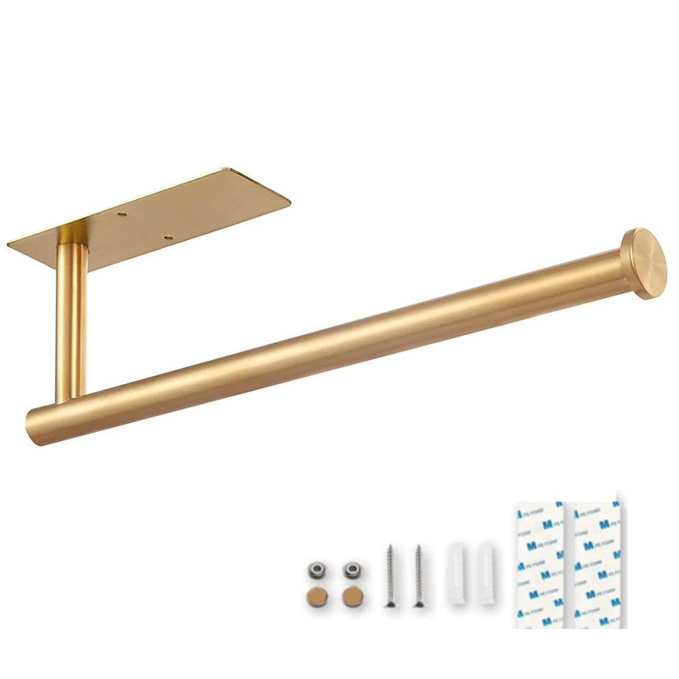 45844035895531 
wall hooks

organizer

no-drill multi-purpose holder in brushed gold & black

no-drill multi-purpose holde

no-drill

kitchen accessories