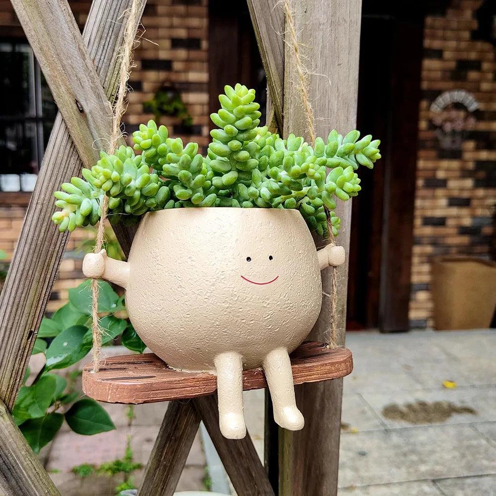 Whimsical

Wall-Mounted Planter

Unique

Succulents

Stylish Ceramic Wall Planter

Small Plants Wall Planter

Quirky

Plant Lovers Home Decor

Indoor Plants

Home Decor Head-Shaped Planter

Head Planter

Handmade

Gift

Fun

Creative