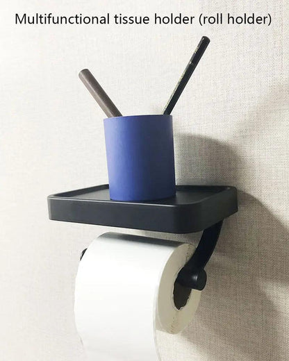 Toilet Paper Holder, Stylish, Modern, Easy Install Durable, Rust-Resistant, Bathroom Space-Saving, Small Bathrooms, Easy Use  Decorative, Elegant, Bathroom Organized, Functional, Easy Clean