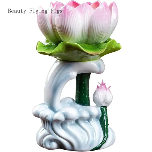 Unique Tranquility Spiritual Space Serene Atmosphere Peace Meditation Home Decor Harmony Handcrafted Calming Energy Buddhist Candlestick

spiritual decor

religious items

lotus serenity

lotus candle holder

Feng Shui

ceramic candle holder

butter candle holder

Buddhism

Buddha ware