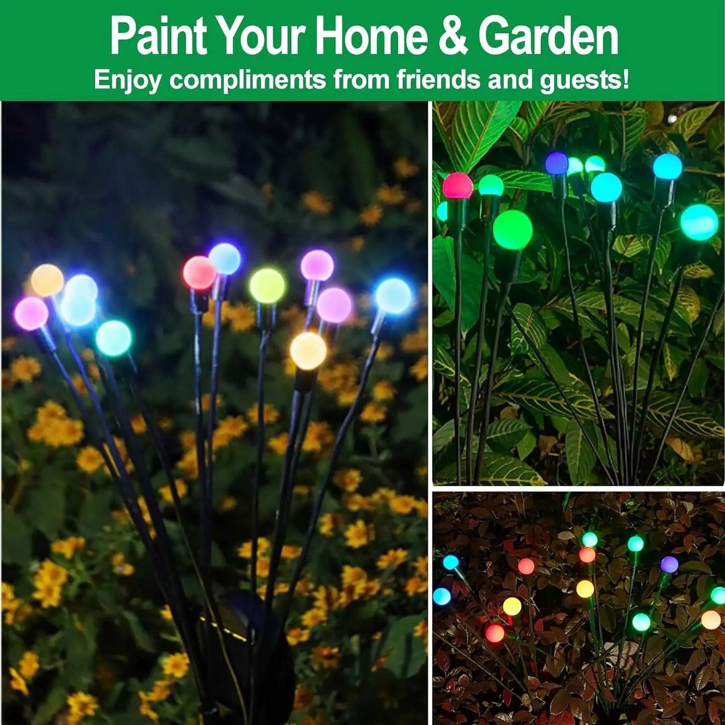 Inusitado Incanto Solar Firefly Lights Outdoor Lighting Garden Decor Enchanted Garden Whimsical Unique  Solar Garden Lights

Patios

Pathways : Stylish

Maintenance-Free Solar-Powered LED

Magical Ambiance

Inusitado Incanto Solar Firefly Lights Outdoor Lighting Garden Decor Enchanted Garden Whimsical Unique Gift Eco-Friendly Solar Powered String Lights

Garden Lights

Garden Beauty

Energy-Saving

Energy-Efficient

Eco-Friendly

Easy to Install

Easy Setup

DuraGift Eco-Friendly Solar Powered String Lights