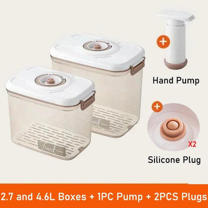 Vacuum-Sealed

Storage

Stackable

Save Money Food Storage

Pantry Vacuum-Sealed

Homeacuum-Sealed

Freshness

Fresher For Longer Organize Kitchen

Fresh Vault Pro

Food Waste

Flavor Food Waste

Eco-Conscious

Containers

Airtight Containers