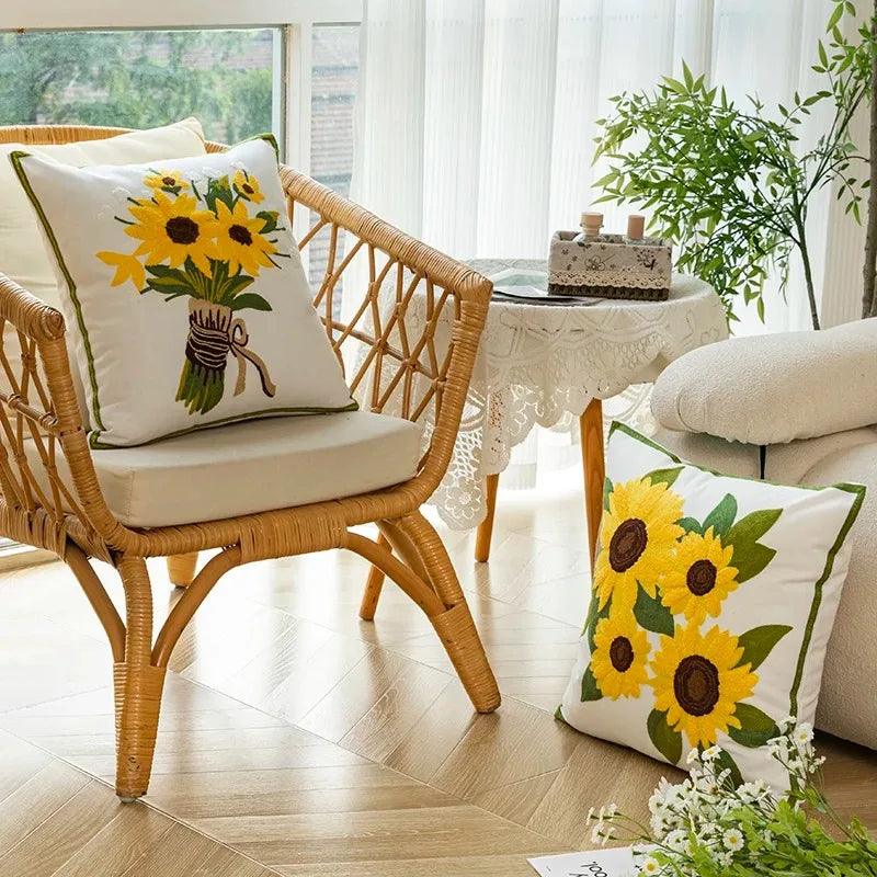 Vibrant

Sunshine

Sunflower Pillow Cover

Sunflower

Stylish

Soft

Relaxation High-Quality

Nature Lovers

Living Space Sunflower Pillowcase

Home Decor Sunflower Pillowcase

Home Decor Bohemian Pillow Cover

Gift

Durable

Cuddling

Cozy

Bright

Boho
