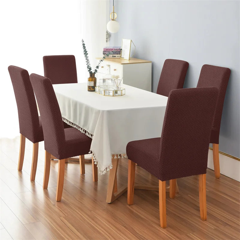 wedding chair covers

stretch chair covers

spandex chair covers

solid color chair covers

hotel chair covers

elegan Stretch Dining

elastic chair covers

dining room decor

dining chair covers

chair slipcovers

banquet chair covers