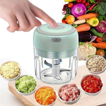 clHuse & Home
Electric garlic mincer 

Mini food processor USB

Vegetable chopper portable

Small onion dicer

Cordless kitchen gadgets

Ginger and chilli crusher

Garlic press alternative

USB rechargeable food prep

Compact vegetable cutter