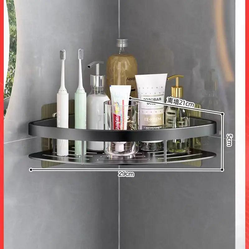 Toiletries Organizer Aluminum

Stylish

Shampoo Holder

Rust-Resistant

Rust-Proof

Modern

Easy to Clean Versatile

Easy Installation Bathroom Shelf

Durable

Conditioner Holder Space-Saving

Bathroom Storage

Bathroom Decor

Aluminum Alloy Shelf
