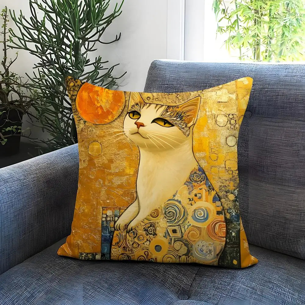 clHouse & Home
Gustav Klimt cushion cover 

The Kiss pillow cover

Artistic sofa cushions

Reversible art pillows

Luxury lounge decor

Skin-friendly cushion covers

Decorative lumbar pillow

Gifts for art lovers

Gold aesthetic home accessories