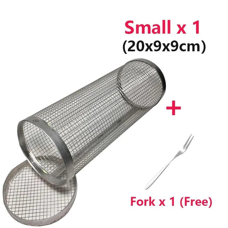 Versatile

Upgrade Grilling

Tailgating

Stainless Steel

Small Cuts of Meat Compact

Seafood

Rolling

Portable

Meats Rolling Grill Basket

Grill Vegetables

Even Cooking

Easy to Clean

Durable

Dishwasher Safe Rolling

Camping

BBQ Basket

Backyard BBQ BBQ Basket