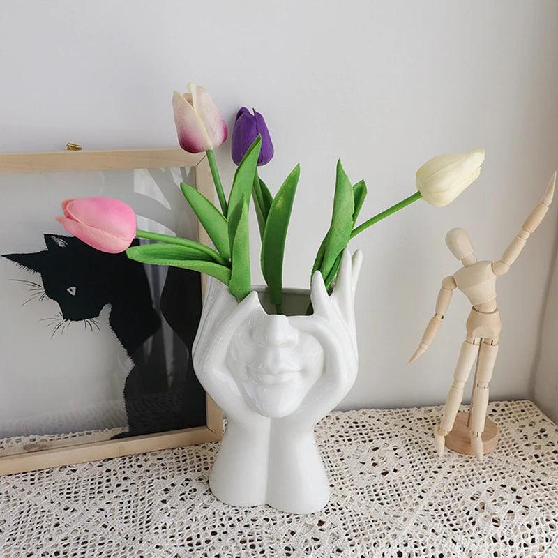 
Woman Body Vase

Unique Gift Conversation Starter

Unique

Statement Piece

Modern Interior Feminine

Modern

Home Decor Sculpture Vase

Function

Fresh Flowers

Elegant

Dried Flowers Contemporary Vase

Artistic

Art
