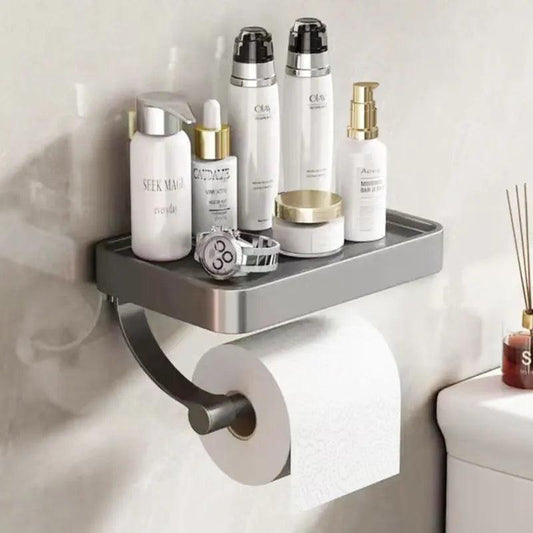 Toilet Paper Holder, Stylish, Modern, Easy Install Durable, Rust-Resistant, Bathroom Space-Saving, Small Bathrooms, Easy Use  Decorative, Elegant, Bathroom Organized, Functional, Easy Clean