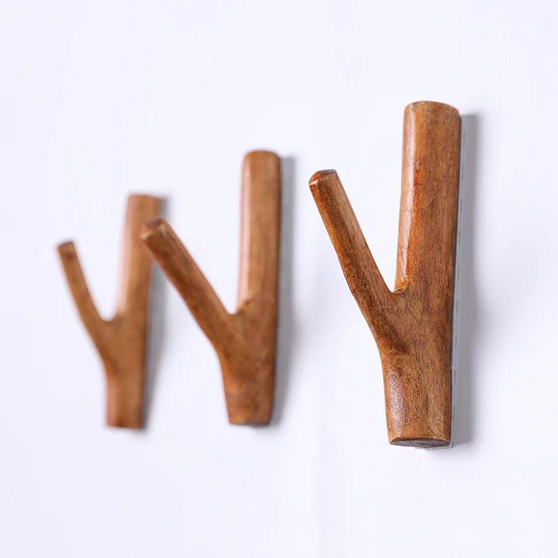  Wooden Coat Rack, Unique, 