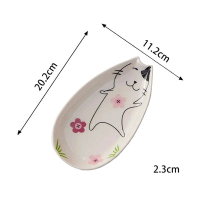 clHouse & Home
Ceramic cat plate UK

Japanese snack dish

Kawaii kitchenware

Hand-painted cat plate

Small fruit salad bowl

Cat lover kitchen gift

Decorative nut tray

Cartoon cat tableware

Unique ceramic side plate