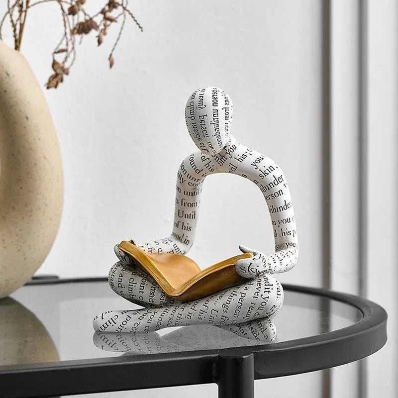 clHouse & Home
Bookworm gift ideas

Resin library ornaments

Minimalist study decor

Literary figurines for shelves

Modern office desktop art

Female reader ornament

Intellectual home accessories