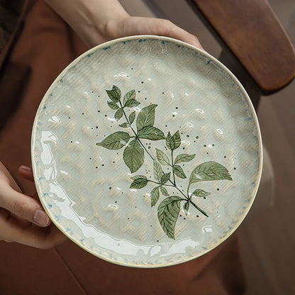 Green ceramic dinner plate

Porcelain steak dish 

Emerald green tableware

Modern pasta plate

Elegant dessert dish

8.5 inch dinner plate

Luxury ceramic crockery

Minimalist porcelain plate

Dark green kitchenware