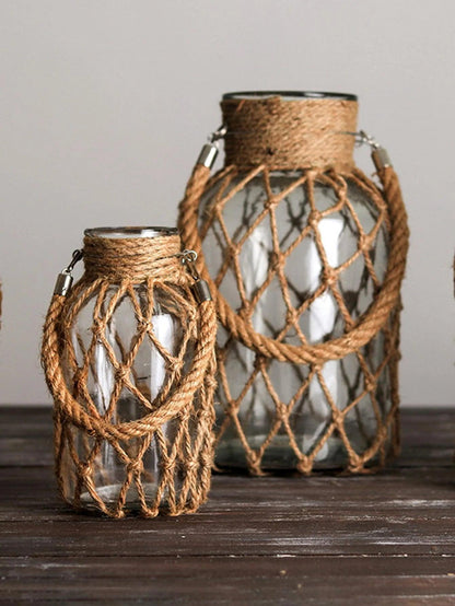 Versatile

Unique

Sustainable

Sustainability Boho Chic

Stylish

Style

Scandinavian Design

Nordic Glass Vase

Hemp-Wrapped Glass Vase

Hemp Rope

Handcrafted Glass Vase

Handcrafted

Fresh Flowers

Flowers Glass Vase

Decor Piece

Centerpiece hemp-Nature

Any Room Sustainable