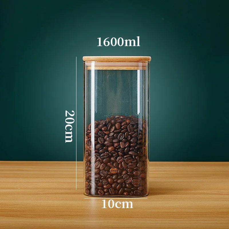 Stylish Eco-Friendly Glass Storage Jars

Square Glass Storage Jars

Square Glass Jars

Pantry Organization

Modern

Kitchen Decor

food Storage Square Glass Jars

Elegant

Easy to Clean Kitchen Upgrade

Durable

Dry Goods Storage

Bamboo Lids