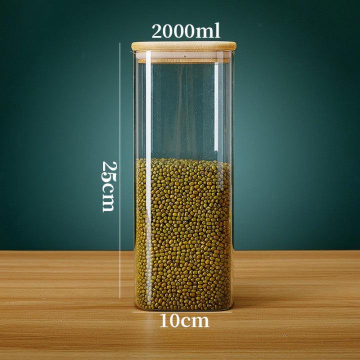 Stylish Eco-Friendly Glass Storage Jars

Square Glass Storage Jars

Square Glass Jars

Pantry Organization

Modern

Kitchen Decor

food Storage Square Glass Jars

Elegant

Easy to Clean Kitchen Upgrade

Durable

Dry Goods Storage

Bamboo Lids