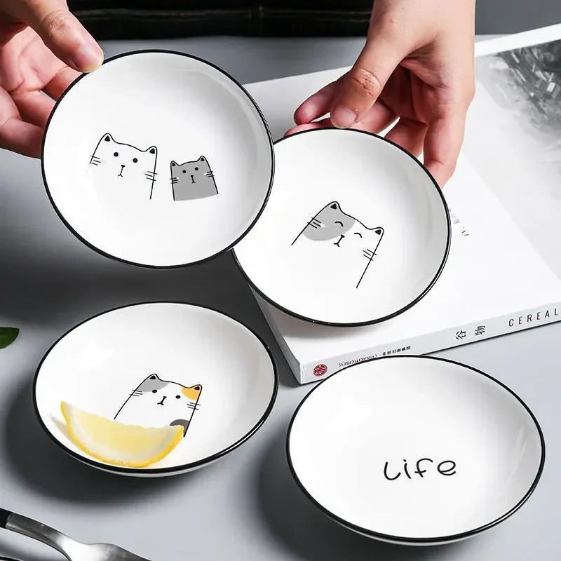 vinegar dish

soy sauce dish

snack dish

purr-fect dip

porcelain dish

kitchen supplies

dipping plate

dipping dish

cute kitchenware

cute dish

ceramic dish

cat dish

cat ceramic dis