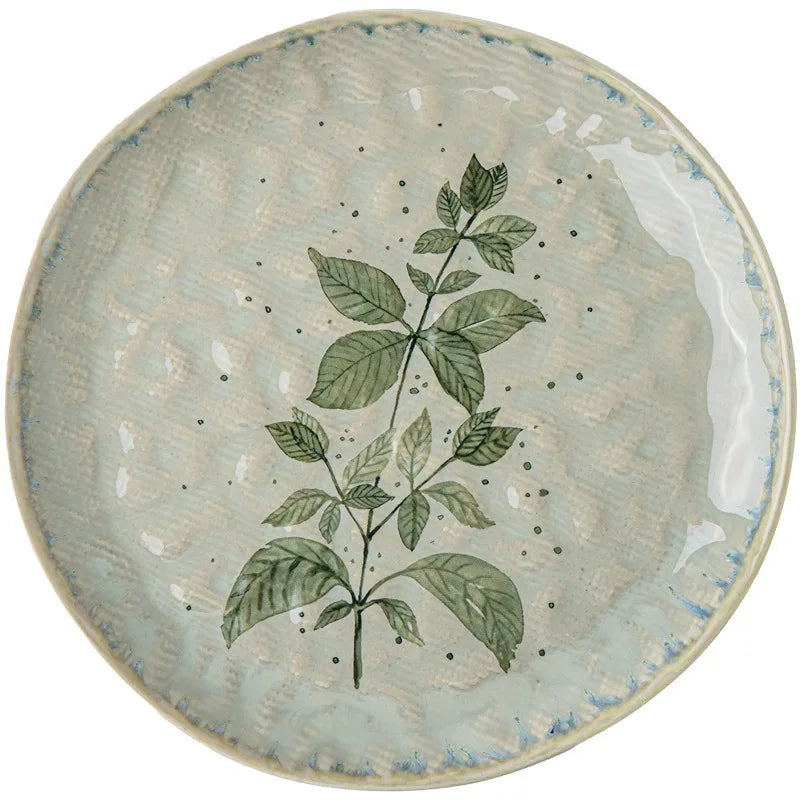 Green ceramic dinner plate

Porcelain steak dish 

Emerald green tableware

Modern pasta plate

Elegant dessert dish

8.5 inch dinner plate

Luxury ceramic crockery

Minimalist porcelain plate

Dark green kitchenware