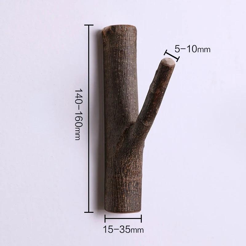  Wooden Coat Rack, Unique, 