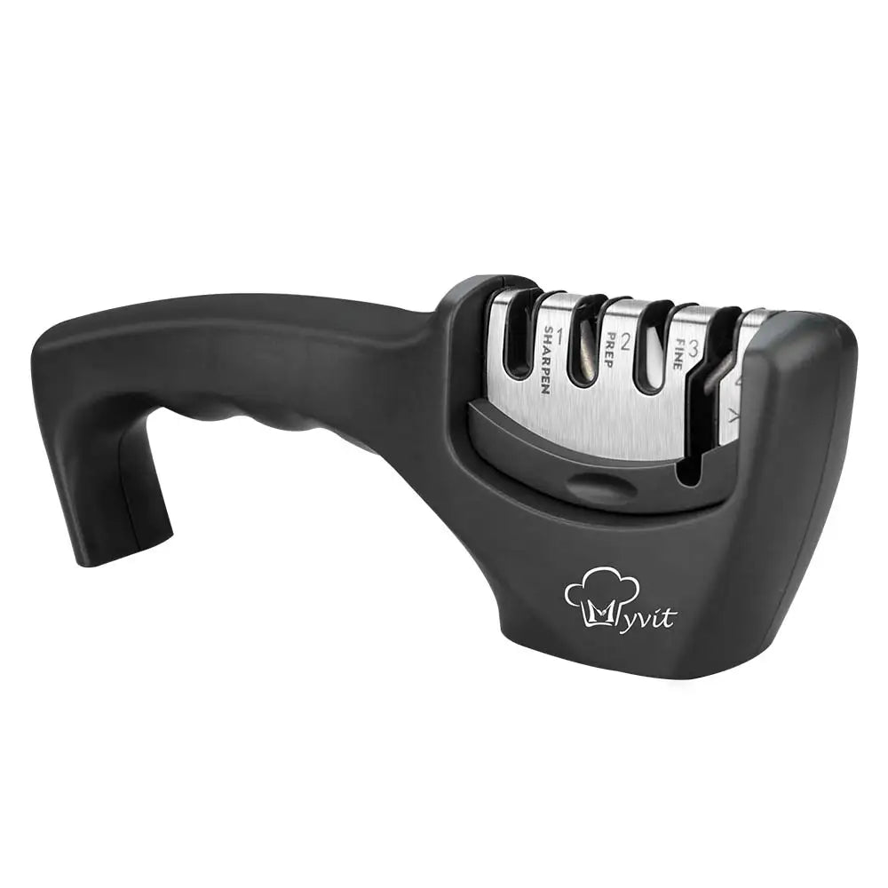 clHouse & Home
Professional knife sharpener 

4-stage kitchen knife grinder

Scissor sharpening tool

Manual knife whetstone

Diamond grit sharpener

Kitchen blade restorer

Home chef accessories

Non-slip knife grinder