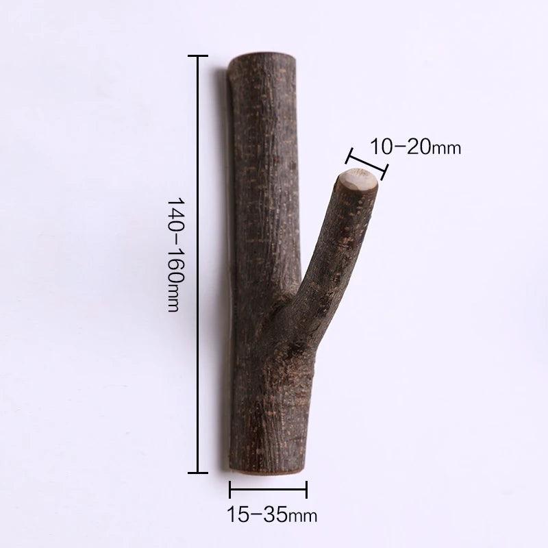  Wooden Coat Rack, Unique, 