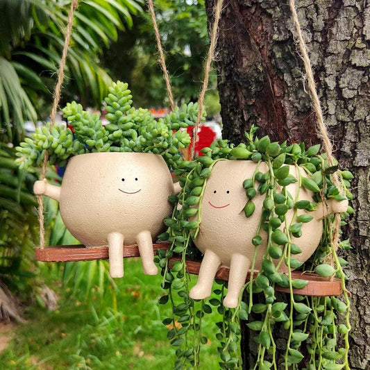 Whimsical

Wall-Mounted Planter

Unique

Succulents

Stylish Ceramic Wall Planter

Small Plants Wall Planter

Quirky

Plant Lovers Home Decor

Indoor Plants

Home Decor Head-Shaped Planter

Head Planter

Handmade

Gift

Fun

Creative