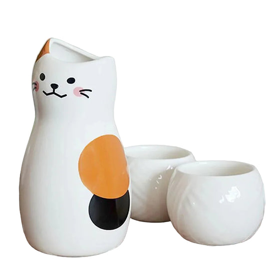 clHouse &Home
Cat design sake set UK

Japanese ceramic decanter

Kawaii cat kitchenware

Hand-painted sake cups

Tokkuri and Ochoko set

Traditional Japanese gift ideas

Unique ceramic tea set

Cat lover home decor

Lead-free ceramic drinkware