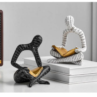 clHouse & Home
Bookworm gift ideas

Resin library ornaments

Minimalist study decor

Literary figurines for shelves

Modern office desktop art

Female reader ornament

Intellectual home accessories