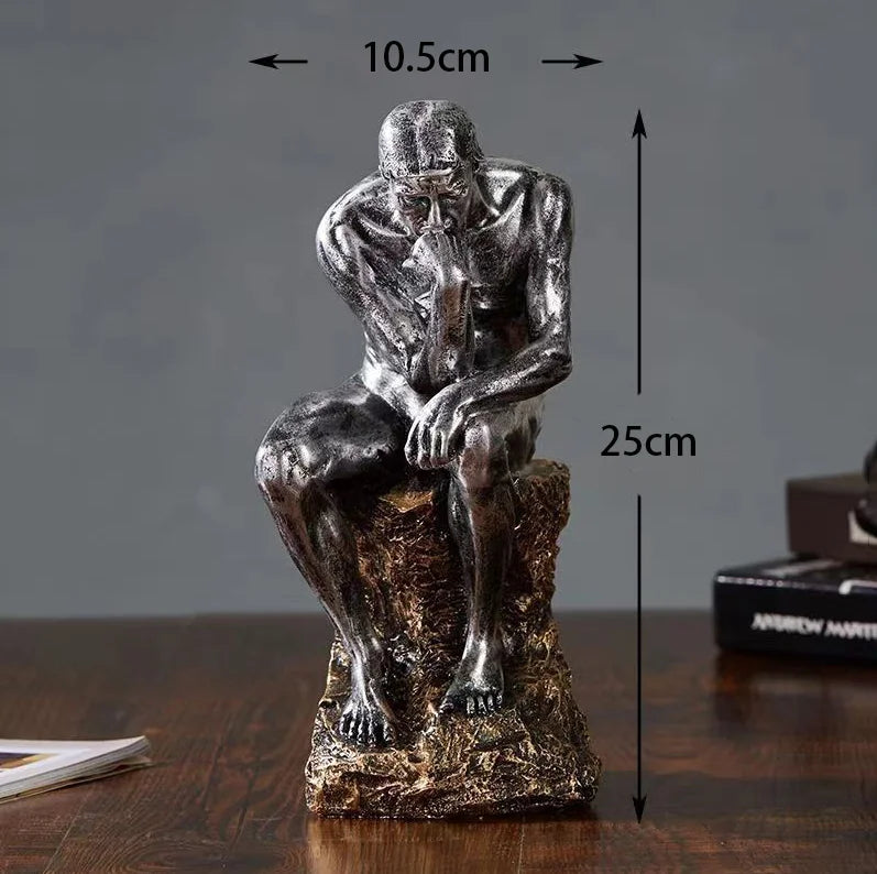 clHouse & Home
Nordic Thinker statue

Ancient Greek abstract decor

Philosopher sculpture 

Minimalist human figurine

Modern office table accessories

Thinking man ornament

Abstract retro home decor

Intellectual gifts for him

Scandi style ornaments