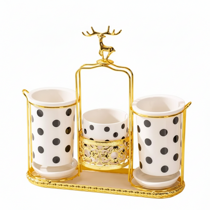 clHouse & Home
Ceramic chopstick drainer UK

Geometric kitchen utensil holder

Striped ceramic storage barrel

Minimalist cutlery drying rack

Quick drain kitchen organizer

Nordic style utensil container

Decorative ceramic storage box

Luxury kitchen sink accessories