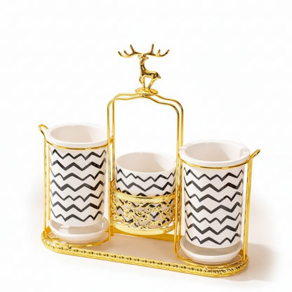 clHouse & Home
Ceramic chopstick drainer UK

Geometric kitchen utensil holder

Striped ceramic storage barrel

Minimalist cutlery drying rack

Quick drain kitchen organizer

Nordic style utensil container

Decorative ceramic storage box

Luxury kitchen sink accessories