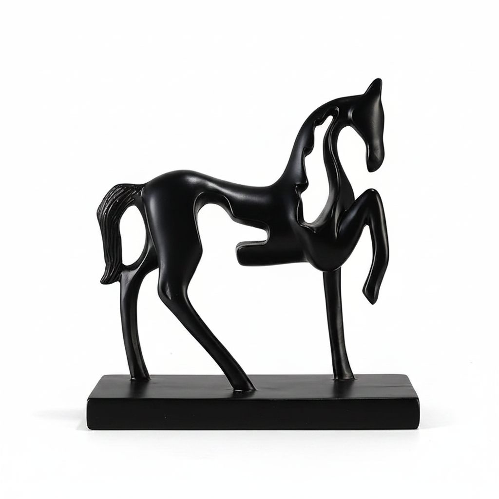 clHouse & Home 
Horse success statue

Modern luxury home decor 

Success upon arrival ornament

Luxury wine cabinet accessories

Moving home gift ideas

Modern horse sculpture

Office desk success decor

Stallion figurine for lounge

Executive office ornaments