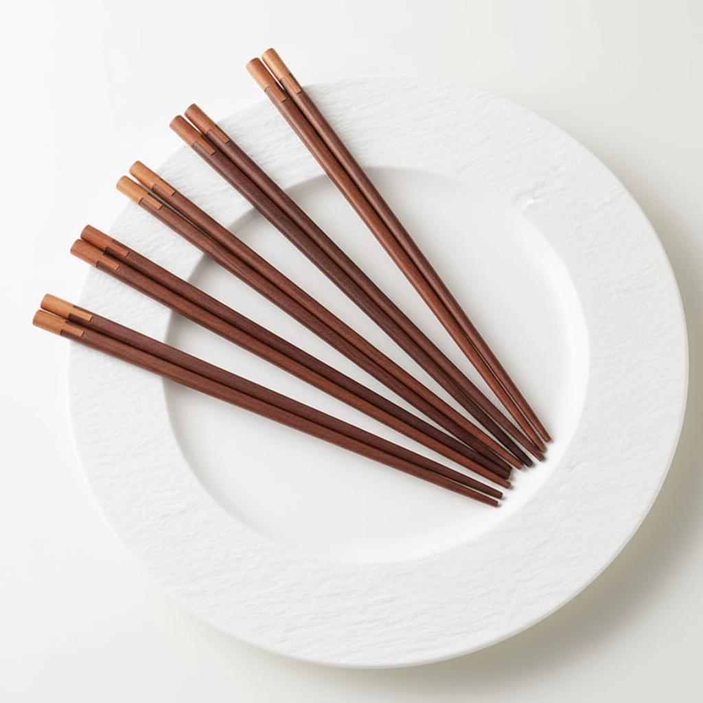 clHouse & Home
Black walnut wooden chopsticks UK

Japanese style sushi sticks set

Reusable wooden chopsticks for gift

Handmade walnut wood tableware

Minimalist Asian dining utensils

Premium wooden ramen sticks

Unique patchwork chopsticks 5 pairs

Sustainable wooden kitchenware