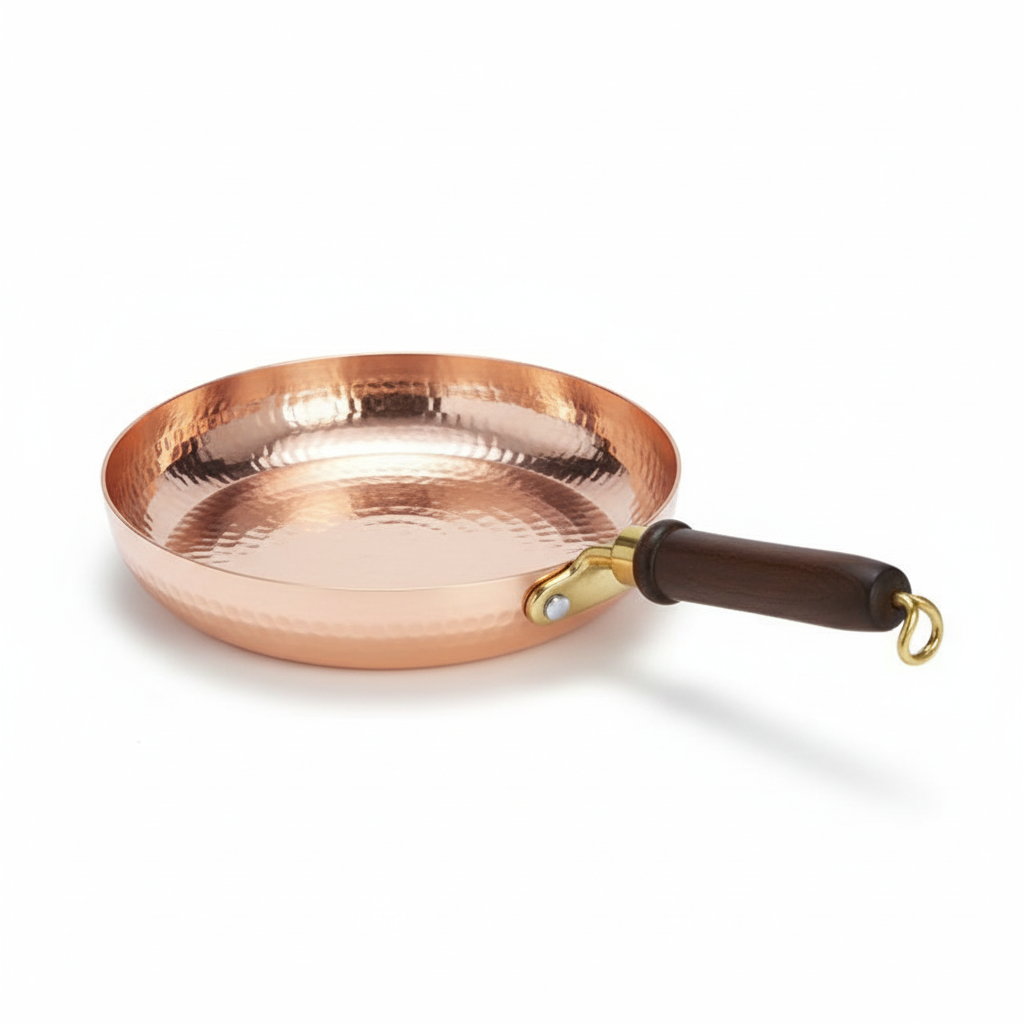 "Highlands" Handcrafted Copper Skillet & Steak Plate