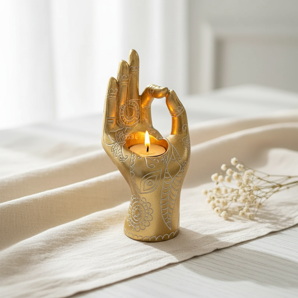 Sacred Mudra — Claro com Detalhes
