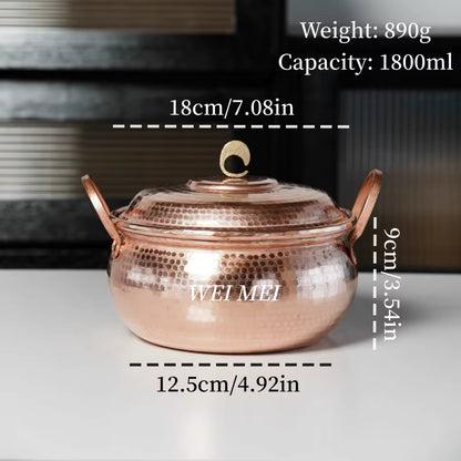 clHouse & Home
Pure copper pasta pot 

Hammered copper skillet

18cm copper picnic pan

Handcrafted copper cookware

Vintage copper saucepan with lid

Portable outdoor cooking pot

Artisan kitchenware copper

Flat bottom copper frying pan